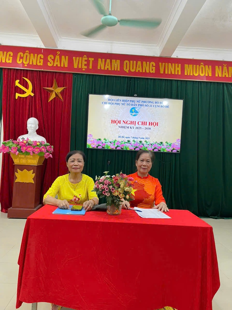 88 chi hộ trực thuộc Hội LHPN phường Bồ Đề tổ chức thành công hội nghị chi hội nhiệm kỳ 2025 - 2030 - Ảnh 6.