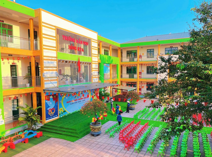 CÁC TRƯỜNG HỌC XÃ TRUNG GIÃ SẴN SÀNG CHÀO ĐÓN NGÀY KHAI GIẢNG- Ảnh 4.