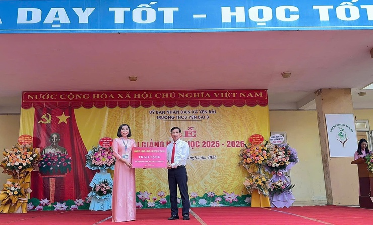XÃ YÊN BÀI TƯNG BỪNG KHAI GIẢNG NĂM HỌC MỚI 2025 – 2026- Ảnh 1.