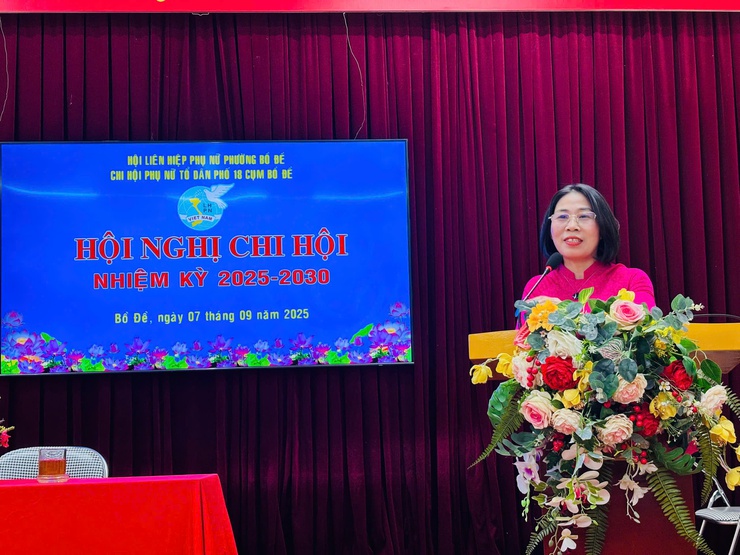 88 chi hộ trực thuộc Hội LHPN phường Bồ Đề tổ chức thành công hội nghị chi hội nhiệm kỳ 2025 - 2030 - Ảnh 15.