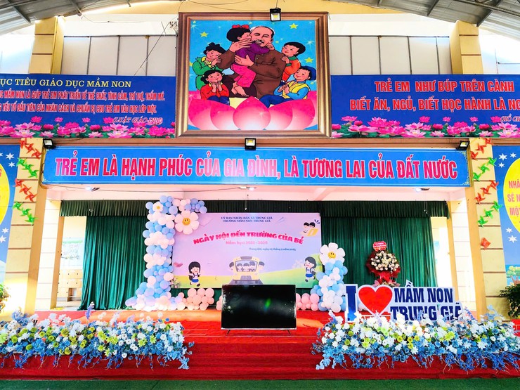 CÁC TRƯỜNG HỌC XÃ TRUNG GIÃ SẴN SÀNG CHÀO ĐÓN NGÀY KHAI GIẢNG- Ảnh 1.