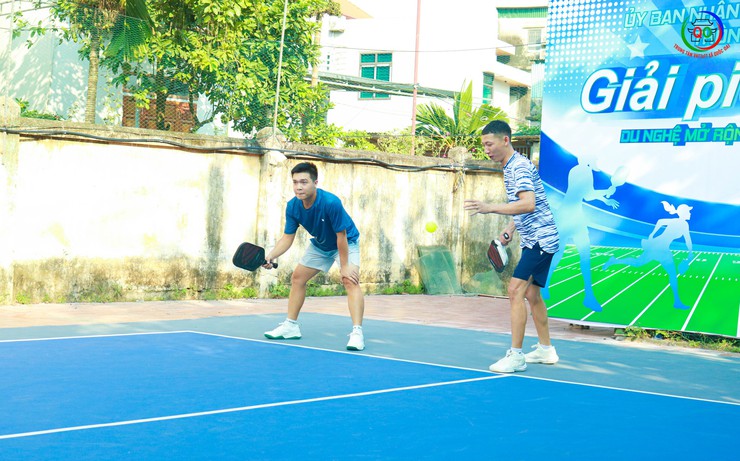 Sôi nổi Giải Pickleball thôn Du Nghệ lần thứ I – năm 2025- Ảnh 8.