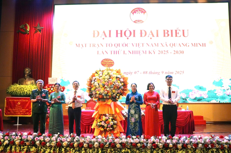 Đại hội MTTQ xã Quang Minh lần thứ I, nhiệm kỳ 2025 - 2030: Phát huy sức mạnh đại đoàn kết toàn dân tộc- Ảnh 5.