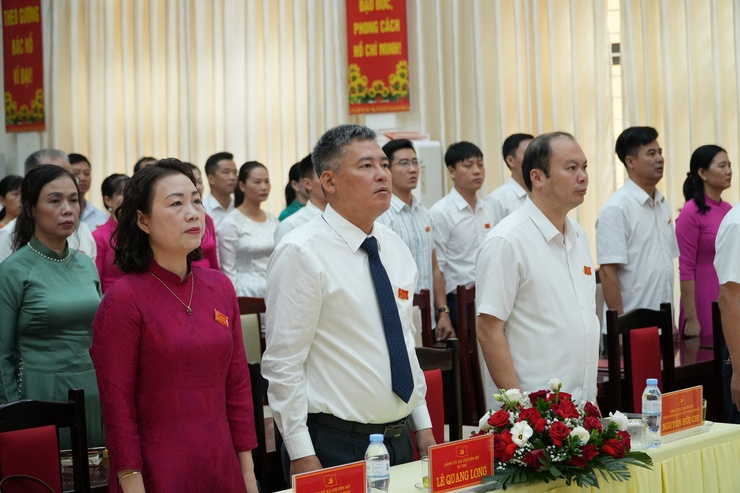 HĐND xã Chuyên Mỹ khoá XXII, nhiệm kỳ 2021-2026 tổ chức kỳ họp thứ hai (Kỳ họp chuyên đề)- Ảnh 1.
