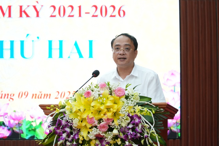 HĐND xã Chuyên Mỹ khoá XXII, nhiệm kỳ 2021-2026 tổ chức kỳ họp thứ hai (Kỳ họp chuyên đề)- Ảnh 3.