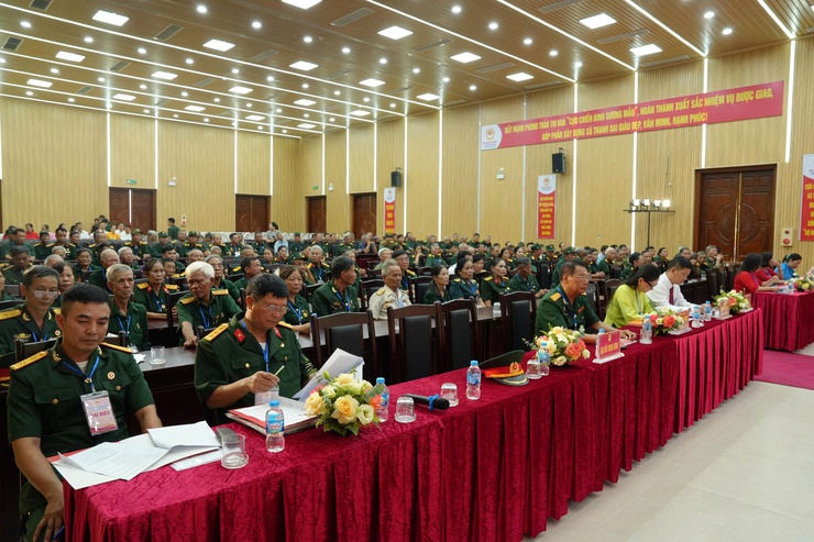 Phiên thứ nhất Đại hội đại biểu Hội CCB xã Thanh Oai lần thứ VIII, nhiệm kỳ 2025-2030- Ảnh 1.