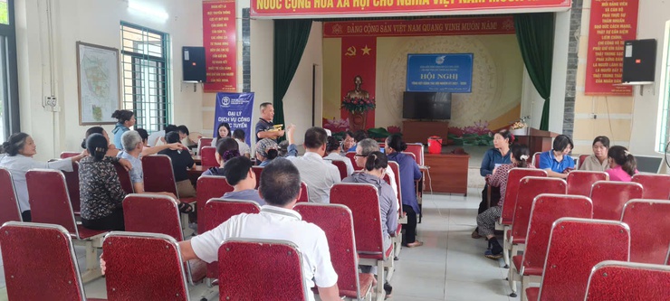 Thôn Hà Phong, xã Thư Lâm sôi nổi với Hội nghị Bình dân học vụ số- Ảnh 4.