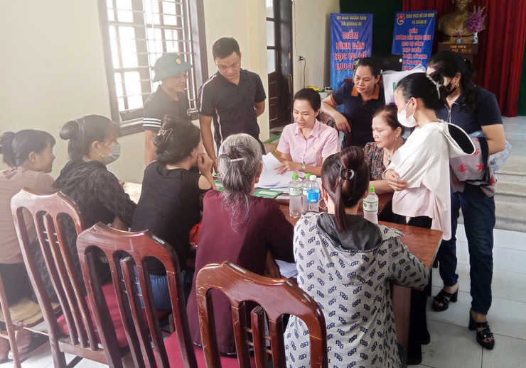 Ngân hàng Chính sách xã hội Chương Mỹ tổ chức đối chiếu, phân loại nợ năm 2025 trên địa bàn xã Quảng Bị- Ảnh 3.