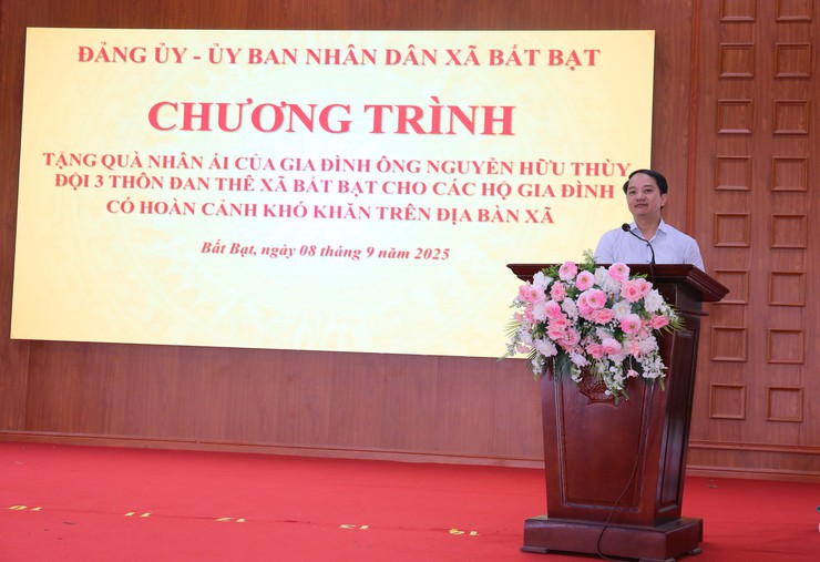 Lan tỏa tấm lòng nhân ái – 100 suất quà được trao tặng cho các gia đình có hoàn cảnh đặc biệt khó khăn trên địa bàn xã Bất Bạt- Ảnh 20.