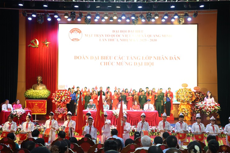 Đại hội MTTQ xã Quang Minh lần thứ I, nhiệm kỳ 2025 - 2030: Phát huy sức mạnh đại đoàn kết toàn dân tộc- Ảnh 12.