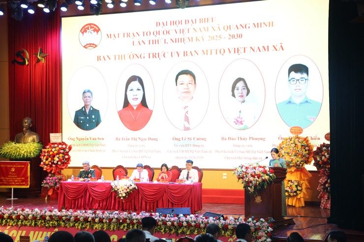 Đại hội MTTQ xã Quang Minh lần thứ I, nhiệm kỳ 2025 - 2030: Phát huy sức mạnh đại đoàn kết toàn dân tộc- Ảnh 13.