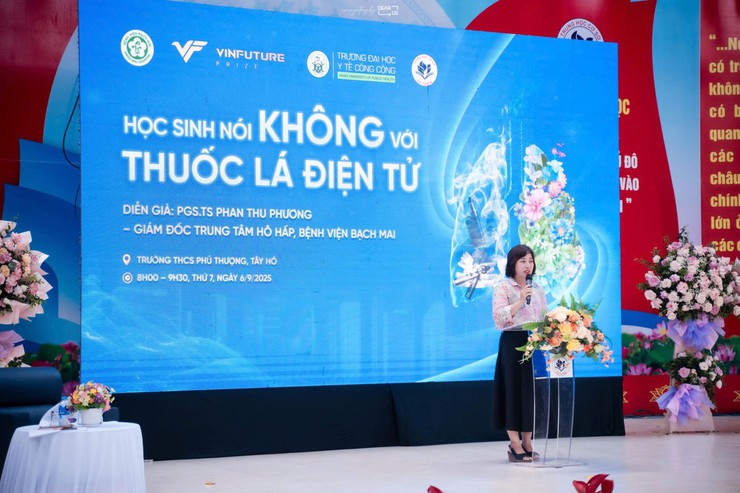 Talkshow “Học sinh nói KHÔNG với thuốc lá điện tử”- Ảnh 1.