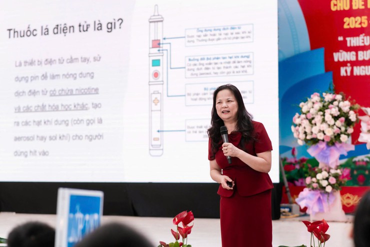 Talkshow “Học sinh nói KHÔNG với thuốc lá điện tử”- Ảnh 2.