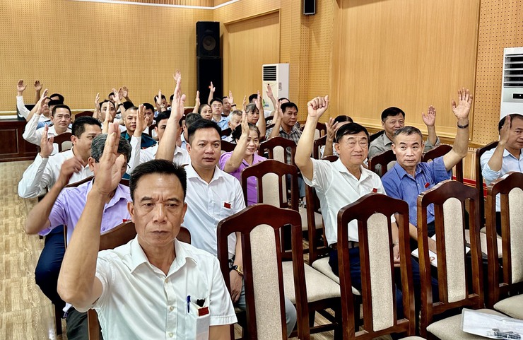 KỲ HỌP THỨ 3 - KỲ HỌP CHUYÊN ĐỀ HĐND XÃ ĐẠI THANH THÔNG QUA 2 NỘI DUNG QUAN TRỌNG- Ảnh 4.