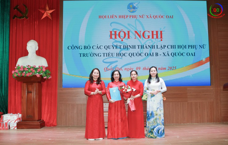 Quốc Oai: Tổ chức Hội nghị công bố các quyết định thành lập và triển khai hoạt động Chi hội Phụ nữ trong cơ quan, đơn vị, trường học- Ảnh 10.