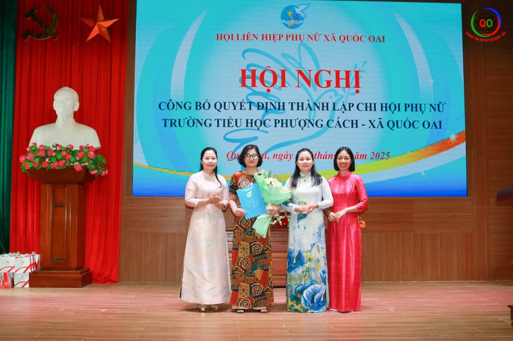 Quốc Oai: Tổ chức Hội nghị công bố các quyết định thành lập và triển khai hoạt động Chi hội Phụ nữ trong cơ quan, đơn vị, trường học- Ảnh 17.