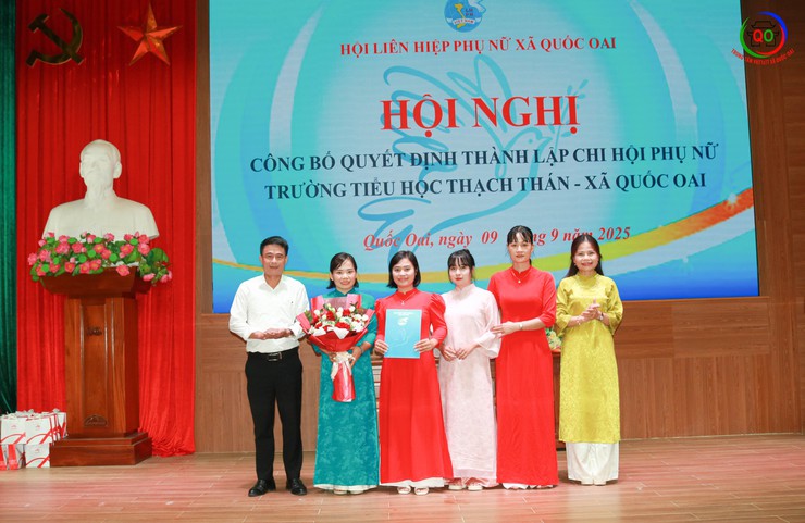 Quốc Oai: Tổ chức Hội nghị công bố các quyết định thành lập và triển khai hoạt động Chi hội Phụ nữ trong cơ quan, đơn vị, trường học- Ảnh 8.