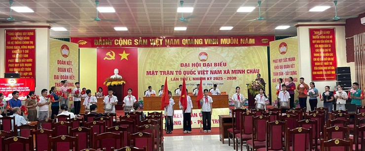 MẶT TRẬN TỔ QUỐC XÃ MINH CHÂU: VIẾT TIẾP CÂU CHUYỆN ĐẠI ĐOÀN KẾT TRONG KỶ NGUYÊN VƯƠN MÌNH- Ảnh 7.