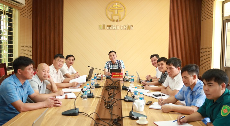 XÃ MINH CHÂU THAM GIA TẬP HUẤN TRỰC TUYẾN: BỒI DƯỠNG, CẬP NHẬT KIẾN THỨC, KỸ NĂNG ĐỐI VỚI CÁN BỘ LÃNH ĐẠO CẤP XÃ- Ảnh 2.