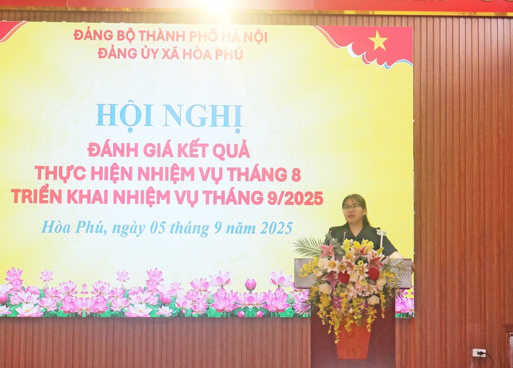 Hội nghị đánh giá kết quả thực hiện nhiệm vụ tháng 8, triển khai nhiệm vụ tháng 9 năm 2025- Ảnh 6.