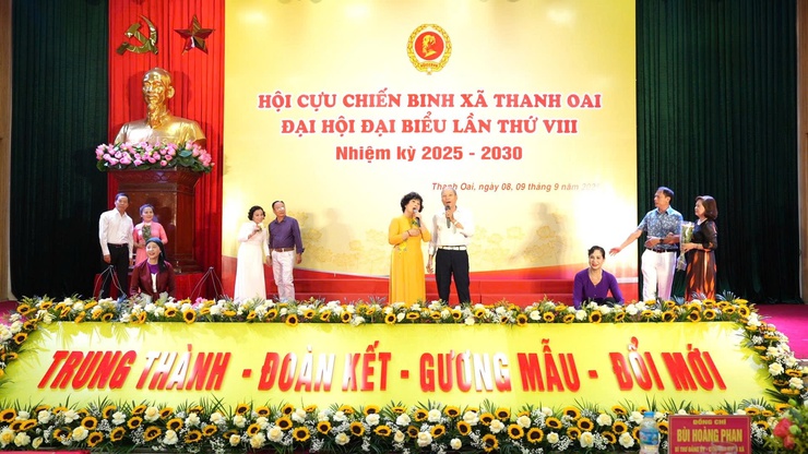 Đại hội đại biểu Hội Cựu chiến binh xã Thanh Oai lần thứ VIII, nhiệm kỳ 2025-2030- Ảnh 2.