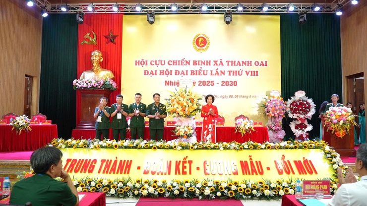 Đại hội đại biểu Hội Cựu chiến binh xã Thanh Oai lần thứ VIII, nhiệm kỳ 2025-2030- Ảnh 7.