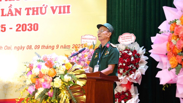 Đại hội đại biểu Hội Cựu chiến binh xã Thanh Oai lần thứ VIII, nhiệm kỳ 2025-2030- Ảnh 9.