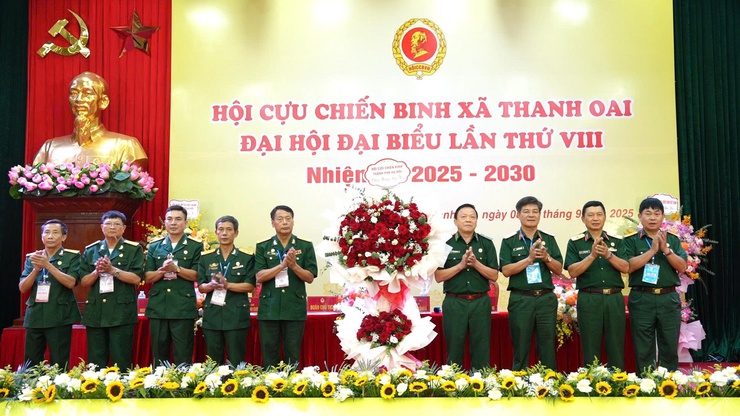 Đại hội đại biểu Hội Cựu chiến binh xã Thanh Oai lần thứ VIII, nhiệm kỳ 2025-2030- Ảnh 14.