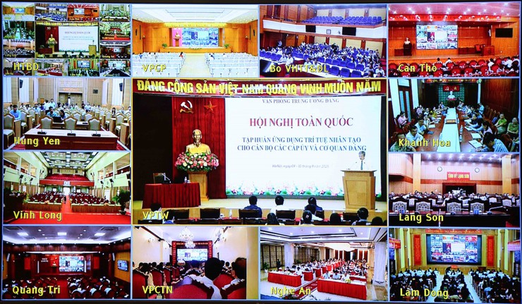 Đẩy mạnh ứng dụng trí tuệ nhân tạo cho cán bộ cấp ủy và cơ quan Đảng- Ảnh 1.