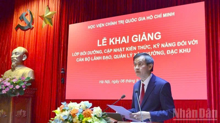 Bồi dưỡng, cập nhật kiến thức, kỹ năng đối với cán bộ lãnh đạo cấp xã- Ảnh 1.