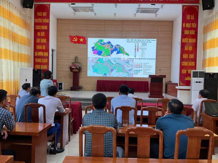 Xã Hưng Đạo Định hướng quy hoạch phát triển toàn diện, bền vững trong giai đoạn mới- Ảnh 2.