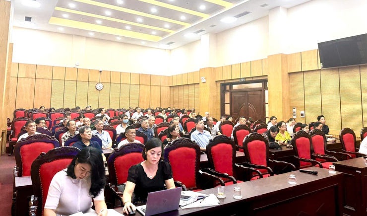UBND phường Ngọc Hà tổ chức Hội nghị giao ban về kết quả thực hiện chỉ tiêu kinh tế xã hội khi triển khai vận hành mô hình chính quyền địa phương 2 cấp- Ảnh 1.