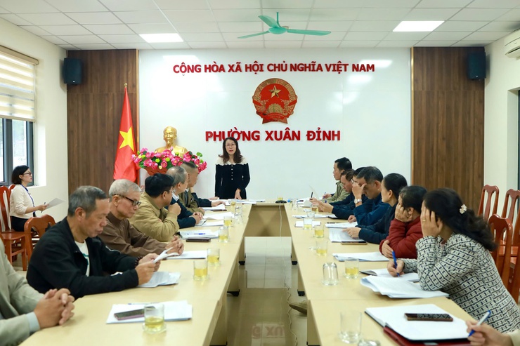 Xuân Đỉnh triển khai công tác quản lý di tích và lễ hội năm 2026- Ảnh 1.