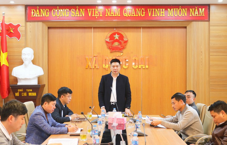 Quốc Oai: Họp Ban Chỉ đạo triển khai giải pháp xử lý 5 điểm nghẽn trên địa bàn xã- Ảnh 11.