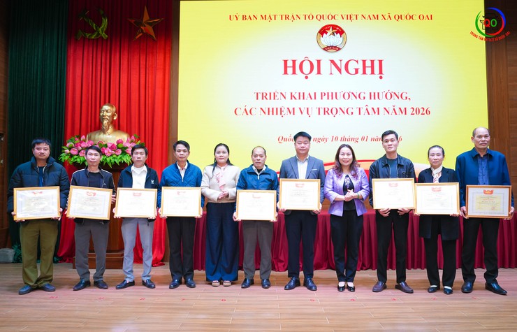 ỦY BAN MTTQ VIỆT NAM XÃ QUỐC OAI TỔ CHỨC HỘI NGHỊ TRIỂN KHAI CÔNG TÁC CÁN BỘ VÀ NHIỆM VỤ TRỌNG TÂM NĂM 2026- Ảnh 11.