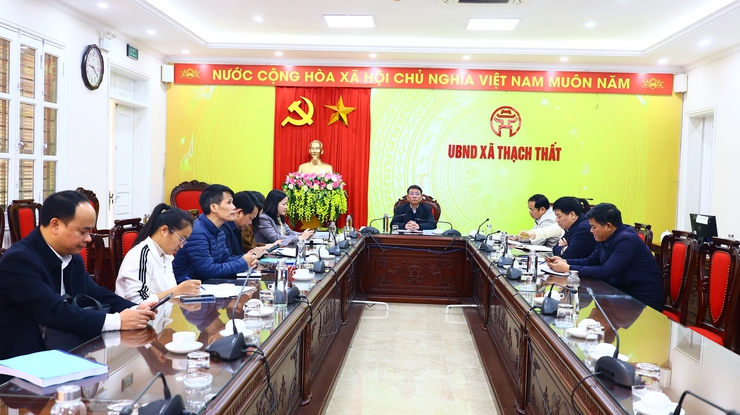 Thạch Thất tham gia hội nghị tập huấn tuyên truyền pháp luật về bầu cử- Ảnh 1.