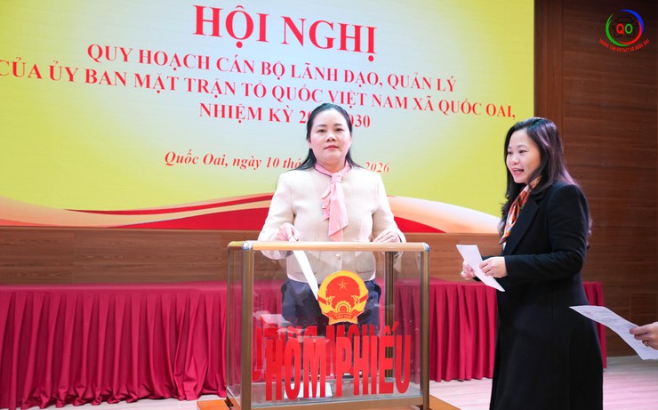 ỦY BAN MTTQ VIỆT NAM XÃ QUỐC OAI TỔ CHỨC HỘI NGHỊ TRIỂN KHAI CÔNG TÁC CÁN BỘ VÀ NHIỆM VỤ TRỌNG TÂM NĂM 2026- Ảnh 4.