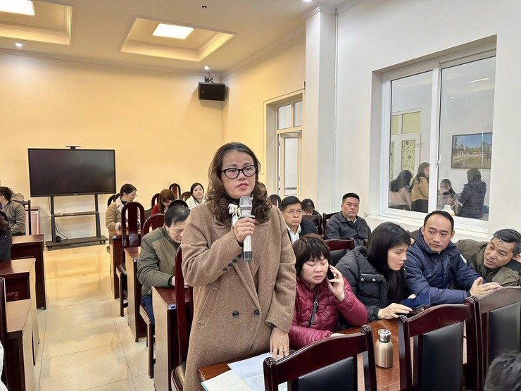 Phường Hồng Hà tổ chức Hội nghị lấy ý kiến cử tri nơi công tác đối với người được giới thiệu ứng cử đại biểu HĐND các cấp- Ảnh 6.