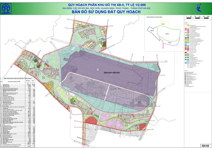 Thông báo lấy ý kiến Quy hoạch phân khu đô thị XB-5,tỷ lệ 1/2.000 trên địa bàn xã Nội Bài- Ảnh 2.