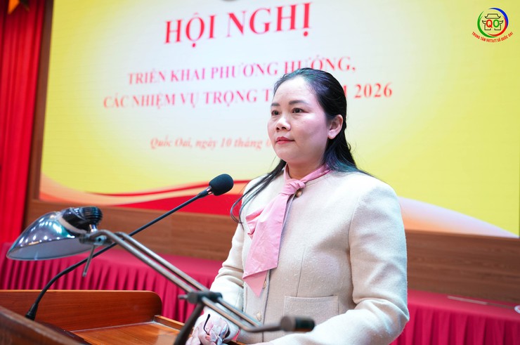 ỦY BAN MTTQ VIỆT NAM XÃ QUỐC OAI TỔ CHỨC HỘI NGHỊ TRIỂN KHAI CÔNG TÁC CÁN BỘ VÀ NHIỆM VỤ TRỌNG TÂM NĂM 2026- Ảnh 9.