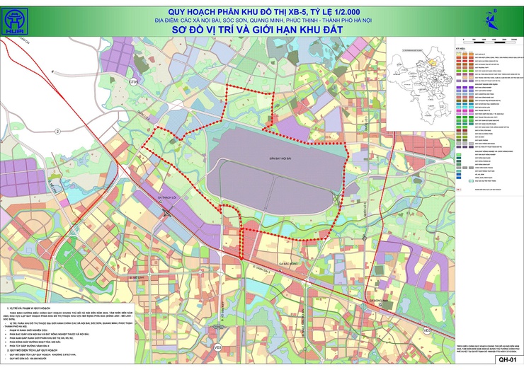 Thông báo lấy ý kiến Quy hoạch phân khu đô thị XB-5,tỷ lệ 1/2.000 trên địa bàn xã Nội Bài- Ảnh 4.