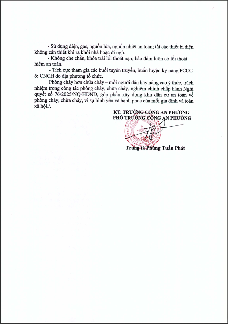 Tuyên truyền  về mức tiền phạt đối với các hành vi vi phạm hành chính trong lĩnh vực phòng cháy, chữa cháy và cứu nạn cứu hộ- Ảnh 2.