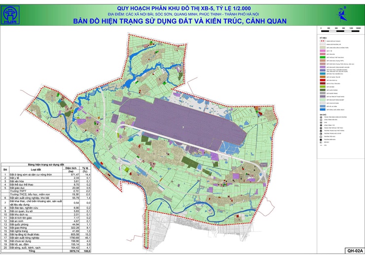 Thông báo lấy ý kiến Quy hoạch phân khu đô thị XB-5,tỷ lệ 1/2.000 trên địa bàn xã Nội Bài- Ảnh 5.