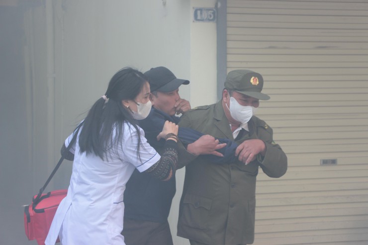 Giảng Võ: Sẵn sàng ứng phó tình huống cháy nổ tại nhà tập thể- Ảnh 5.