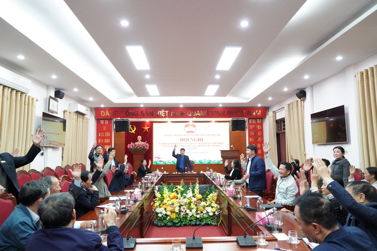 Ủy ban MTTQ Việt Nam phường Chương Mỹ lấy ý kiến giới thiệu người ứng cử đại biểu HĐND phường Chương Mỹ, nhiệm kỳ 2026 – 2031- Ảnh 4.