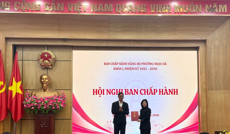 Đảng uỷ phường Ngọc Hà tổ chức Hội nghị cán bộ chủ chốt thực hiện quy trình công tác cán bộ- Ảnh 3.