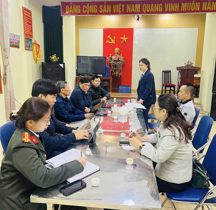 Phường Dương Nội khảo sát các địa điểm dự kiến tổ chức bỏ phiếu bầu cử đại biểu Quốc hội khóa XVI và đại biểu HĐND các cấp nhiệm kỳ 2026-2031- Ảnh 1.