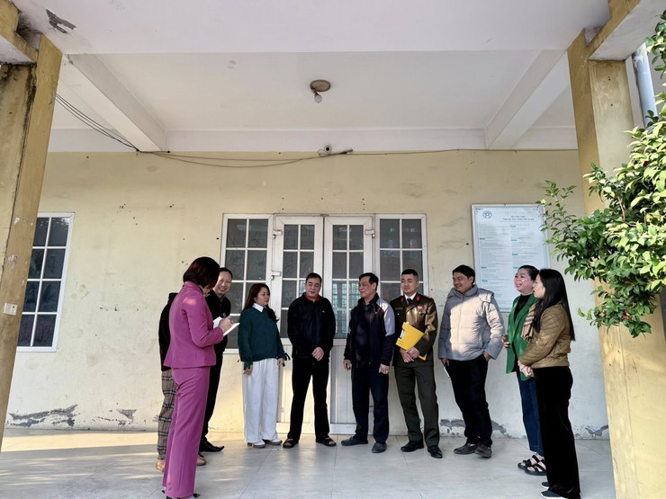 Phường Dương Nội khảo sát các địa điểm dự kiến tổ chức bỏ phiếu bầu cử đại biểu Quốc hội khóa XVI và đại biểu HĐND các cấp nhiệm kỳ 2026-2031- Ảnh 2.