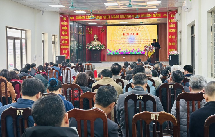 ĐẢNG ỦY XÃ HÒA XÁ TRIỂN KHAI NHIỆM VỤ CÔNG TÁC NĂM 2026; QUÁN TRIỆT QUY ĐỊNH PHÂN CẤP QUẢN LÝ CÁN BỘ- Ảnh 6.