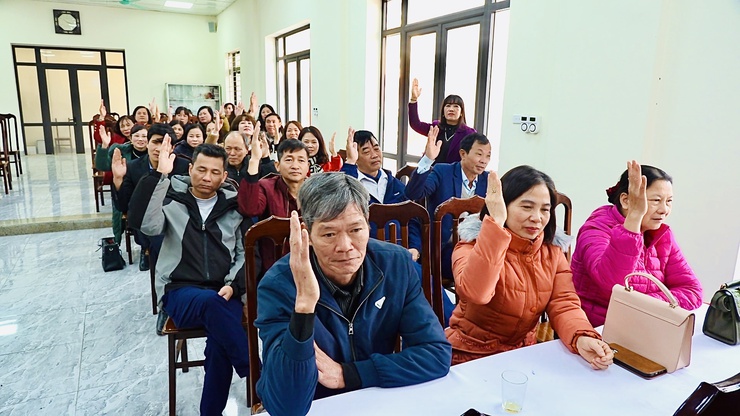 ĐẢNG ỦY XÃ HÒA XÁ TỔ CHỨC HỘI NGHỊ GIỚI THIỆU NHÂN SỰ ỨNG CỬ ĐẠI BIỂU HĐND XÃ KHÓA II, NHIỆM KỲ 2026 – 2031- Ảnh 4.